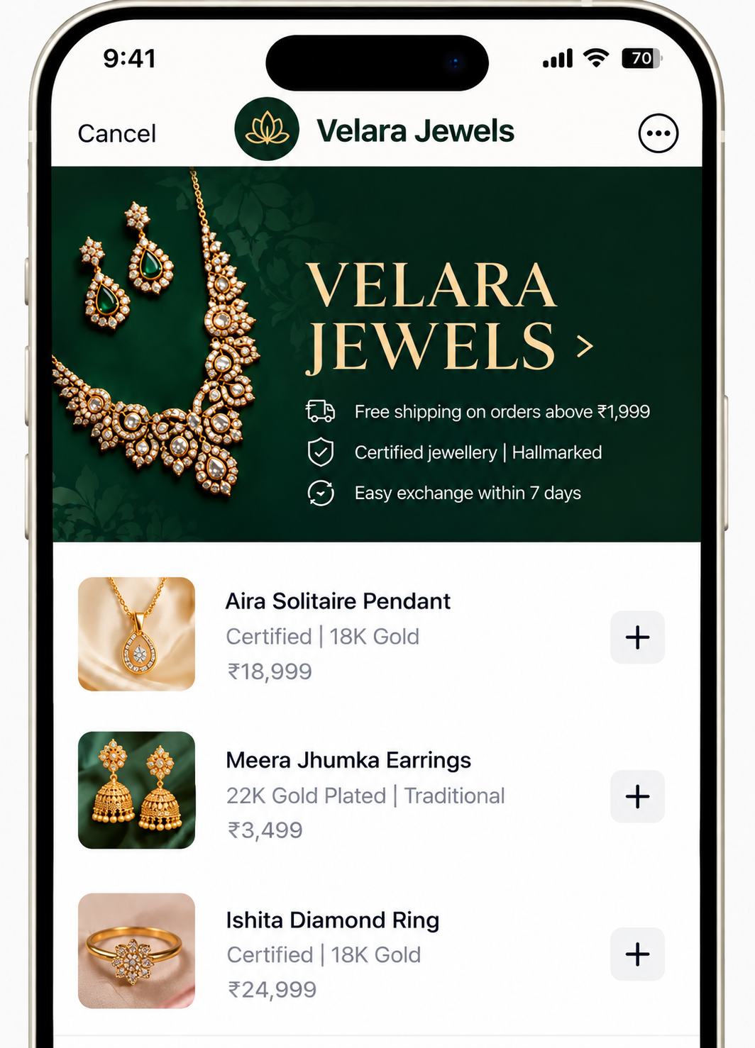 WhatsApp product catalogue